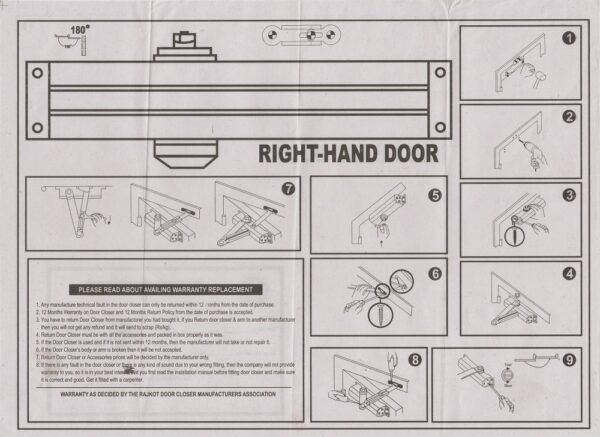 DHAKAD Door Closer TS 60 - Image 4